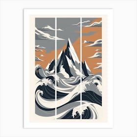 Ocean Waves Art Print