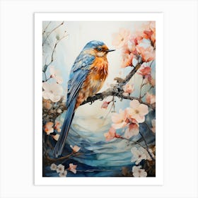 Feathered Elegance The Grace Of Bird Art Print