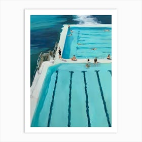 Sydney Pool Art Print