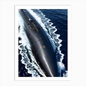 Submarine -Reimagined 1 Art Print