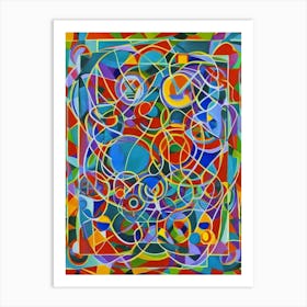 Abstract Painting 451 Art Print