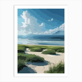 Landscape Painting 1 Art Print