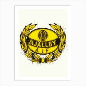 Mjaellby Allsvenskan Sweden Art Print