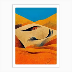 Dune Poster Fan Art Dali Art Print