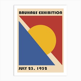 Bauhaus Exhibition 3 Poster