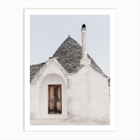 Traditional trullo in Puglia Art Print