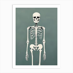 Skeleton Art Print