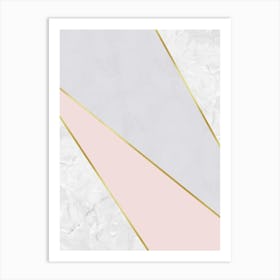 Modern geometric art 3 Art Print