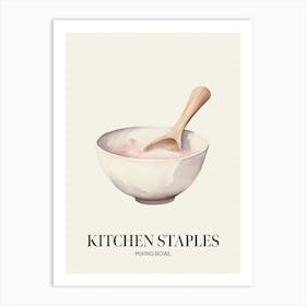 Kitchen Staples Mixing Bowl 2 Art Print