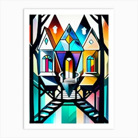 Tree House Art Print