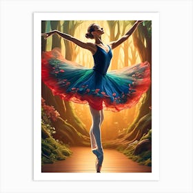 Subtle Ballerina Art Print
