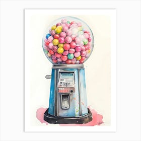 Gumball Machine 1 Art Print