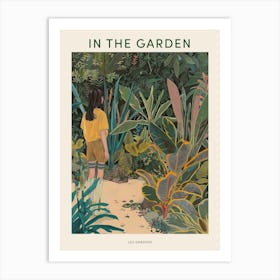 In The Garden Poster Leu Gardens Usa 2 Art Print