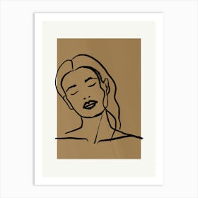 Portrait Of A Woman 10 Art Print