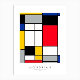 Mondrian Ny Art Print