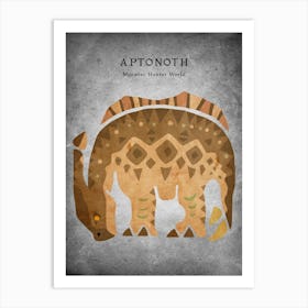 Aptonoth Vintage Art Print