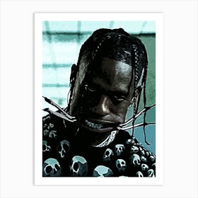 Travis Scott 16 Art Print