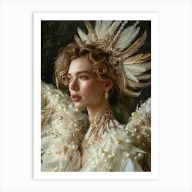 Angel ii Art Print