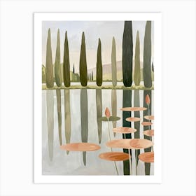 Lily Pond 1 Art Print