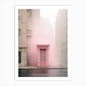 Pink Door Art Print