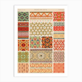 Vintage Pattern Illustration, Owen Jones           Art Print