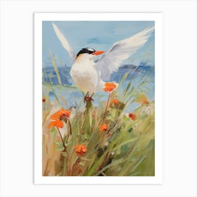 Bird Painting Common Tern 1 Art Print