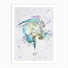 Final Fantasy Watercolor 12 Art Print