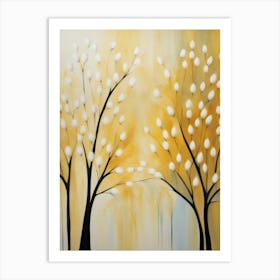 Trees In The Sun Art Print