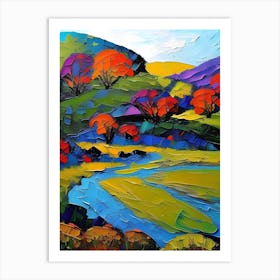 'River Valley' Art Print