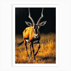 Wild Animal Creative Portrait 135 Art Print