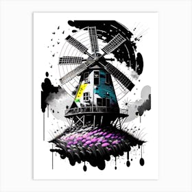 Windmill 2 Art Print