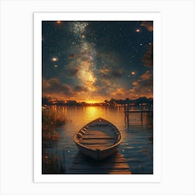 Starry Night 21 Art Print