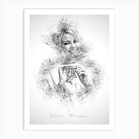 Kylie Minogue Art Print