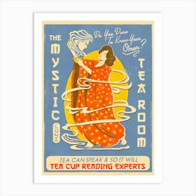 Mystic Tea Room Art Print