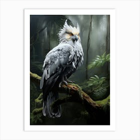 Majestic Hunter: Harpy Eagle Print Art Print