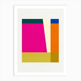 Abstract Shapes - 01 Art Print