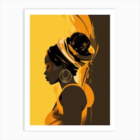 African Woman 48 Art Print