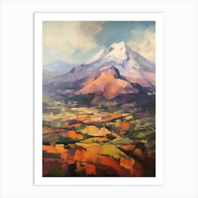 Mount Ararat Turkey 2 Mountain Painting Art Print