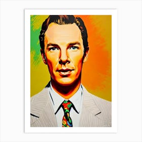 Benedict Cumberbatch Colourful Pop Movies Art Movies Art Print