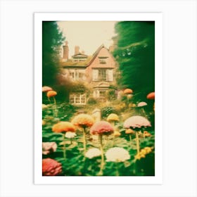 English Countryside Vintage Polaroid Art Print