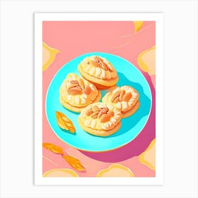 Pecan Sandies Dessert Pop Matisse 1 Flower Art Print