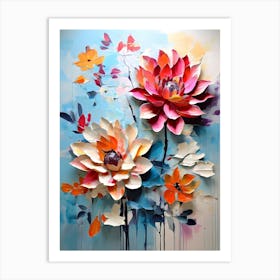 Lotus Flowers 6 Art Print