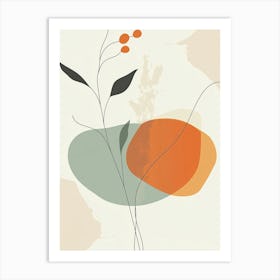 Abstract Flower 3 Art Print