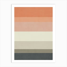 Minimalist Horizon- 01t Art Print