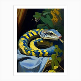 Dione Rat Snake Painting Art Print