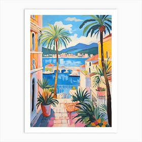 Split Croatia 2 Fauvist Painting Art Print