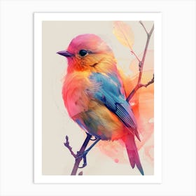 Colorful Bird 14 Art Print