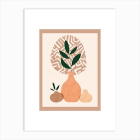 Decorative Potted Plant 1 Art Print