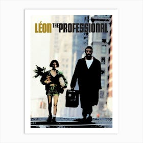 Leon The Professional movie Art Print