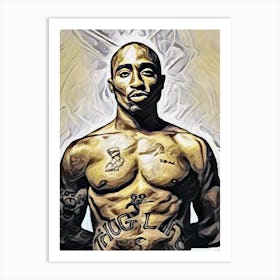 Tupac 9 Art Print